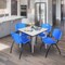 Regency Kahlo Square Table & Chair Sets, 42 W, 42 L, 29 H, Wood, Metal, Plastic Top, Maple TPL4242PLCM47BE - alternate 1